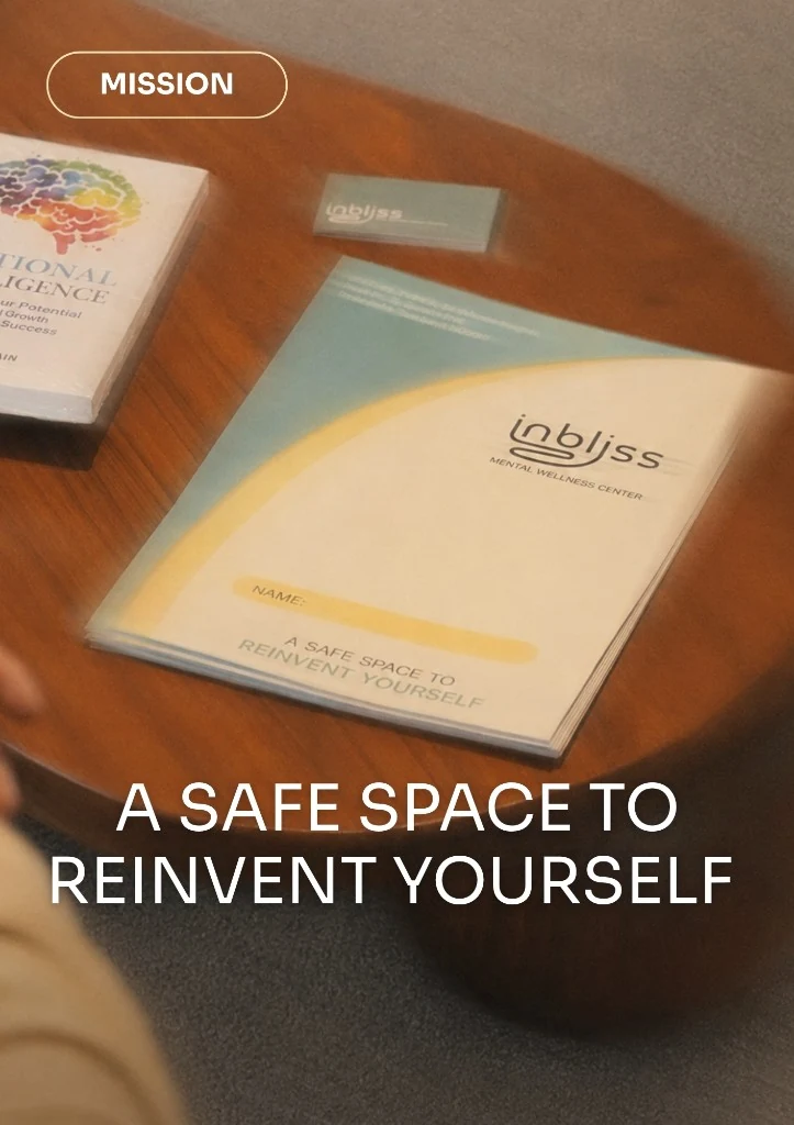 InBliss mission: a safe space to reinvent yourself